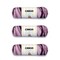 Caron Simply Soft Grape Purple Ombre Yarn - 3 Pack of 141g/5oz - Acrylic - 4 Medium (Worsted) - 235 Yards - Knitting/Crochet